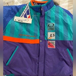 NWT ultra rare Vintage NFL jacket Quarterback Collection Men behind the line